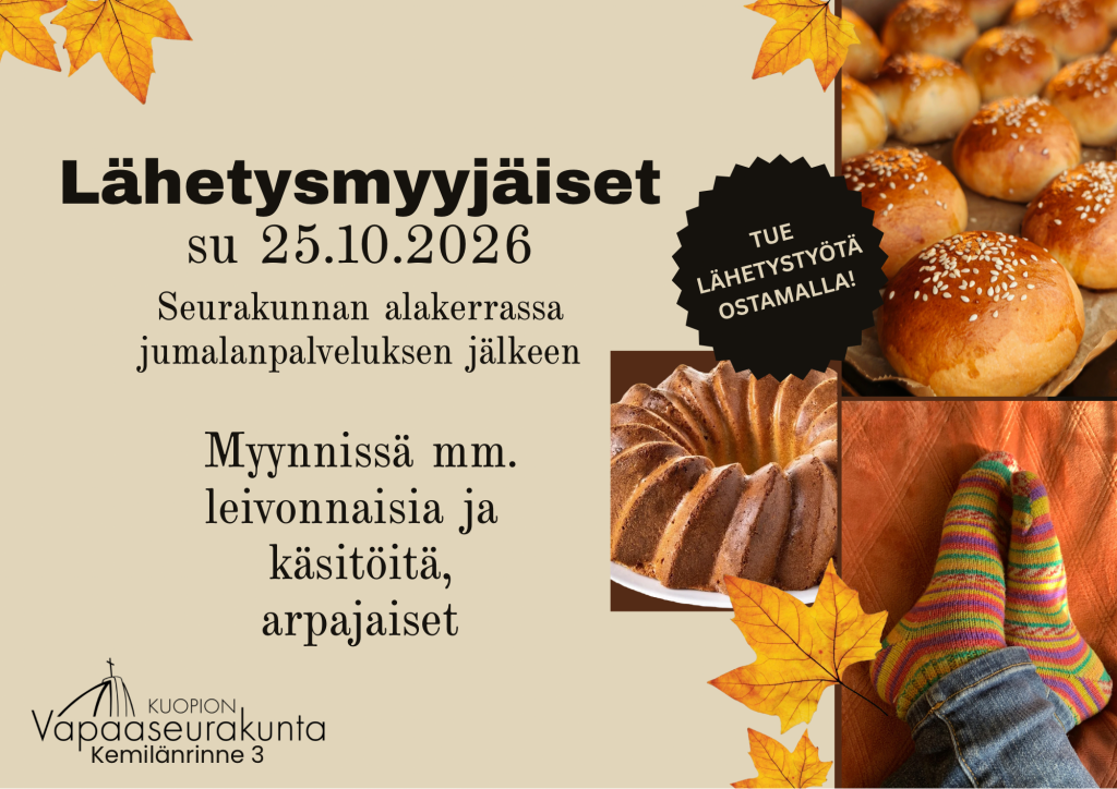 Lähetysmyyjäiset 2026